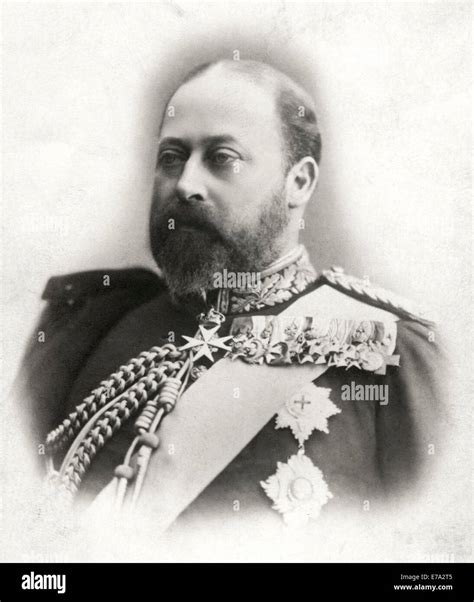 Roi Edward Vii Du Royaume Uni Banque De Photographies Et Dimages