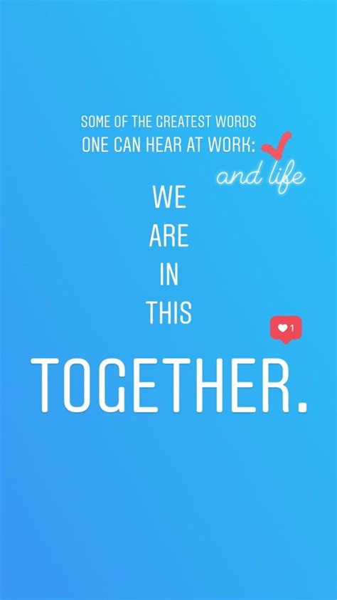 We are in this together | Motivational quotes, Quotes, Words