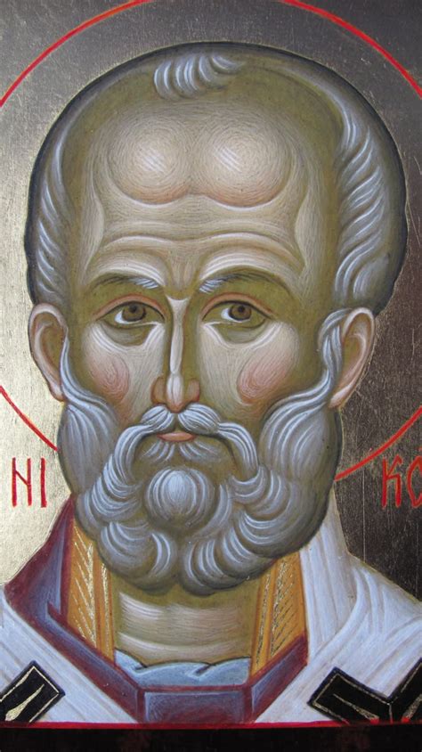 свт.Николай | Святой николай, Православные иконы, Настенная роспись