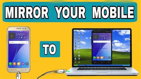 How To Mirror Your Android Screen Phone To Pc Via Usb Youtube