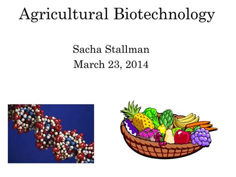 Ppt Agricultural Biotechnology Powerpoint Presentation Free Download Id 1604651