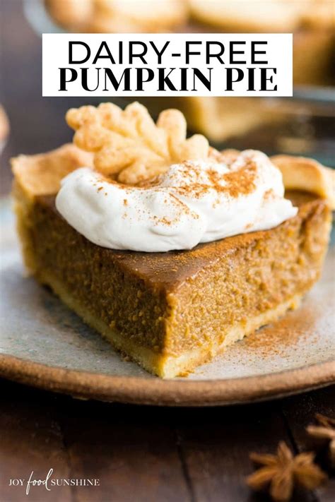 Homemade Dairy Free Pumpkin Pie Recipe From Scratch Artofit