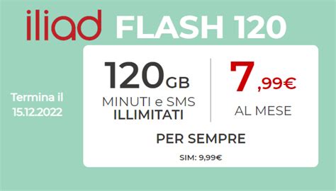 Iliad Lancia Flash G E Giga G Pianetacellulare It