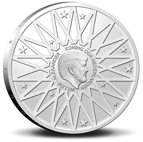 Euromunten Nederland 2022 5 Euro Coincard Unc Verdrag Van