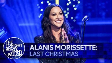 Watch: Alanis Morissette Covers "Last Christmas" on 'The Tonight Show ...