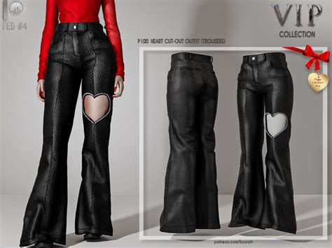 Busra Tr S PATREON Early Access HEART CUT OUT OUTFIT P100 Sims 4