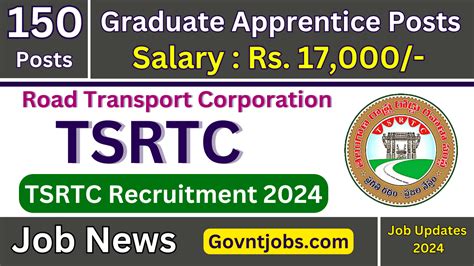 Tsrtc Recruitment Apply Online For Apprentice Vacancies