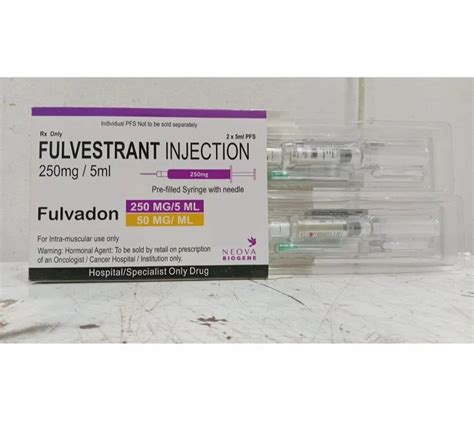 Mg Fulvestrant Injection Worldwide Delivery At Rs Box In Kolkata