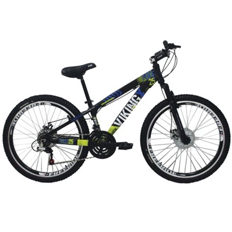 Bicicleta Viking X Tuff Freeride Aro Freio A Disco V Preto