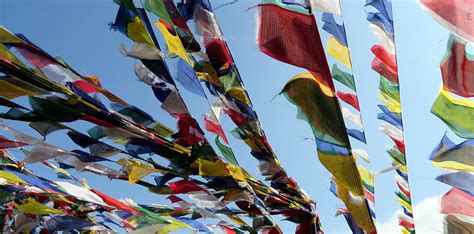 Tibetan Flags Chat Centre For Heritage Arts And Textile