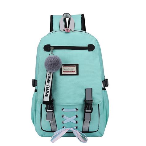 Fashion Women's Bags & Handbags Women Large Teens Nylon Backpacks ...