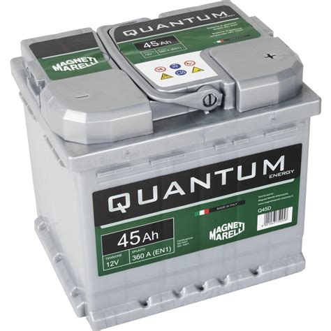 Batteria Auto Quantum Magneti Marelli 45 Ah Dx OBI