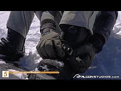 Top Winter Skyy Riders Hot Hunks Fucking Cute Jocks Outdoors In Winter Time Falconstudios