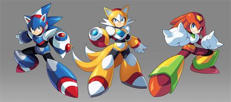 Mega Sonic Mega Tails Mega Knuckles By Ultimatemaverickx On Deviantart