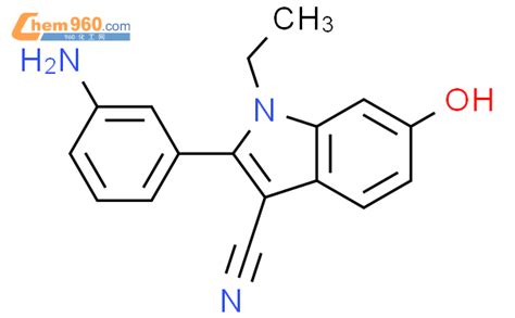 876737 80 3 1H INDOLE 3 CARBONITRILE 2 3 AMINOPHENYL 1 ETHYL 6