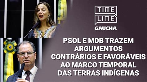 Fernanda Melchionna E Alceu Moreira Debatem Marco Temporal Das Terras