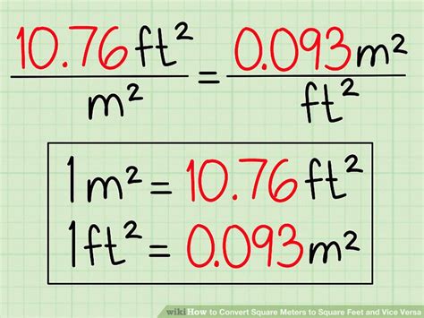 How To Convert Square Meters To Square Feet And Vice Versa