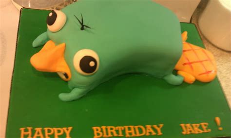 Perry The Platypus Cake By Denisecarlson On Deviantart