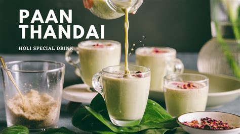 How To Make Paan Thandai Holi 2023 Celebration Drink Recipe Hindi News