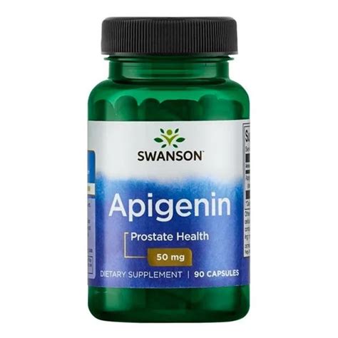 Swanson Apigenin 50mg 90 Capsules Bioflavonoid With Calming Properties