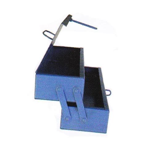 Μεταλλική εργαλειοθήκη 25x10x10cm με δύο χώρους (Νο1)