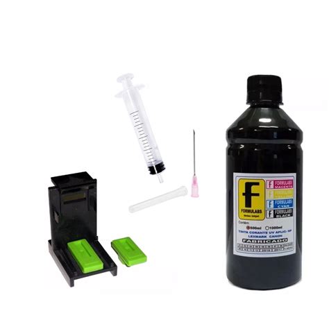 Kit Para Recarga Black 250ml Snap Fill Formulabs 122 60 61 901 74 92