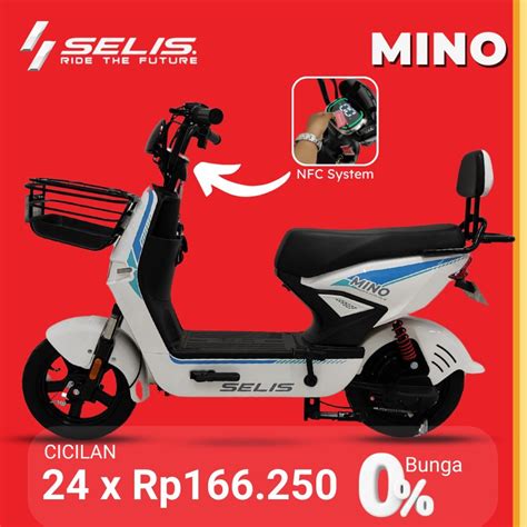 Jual Sepeda Listrik Selis Mino Shopee Indonesia