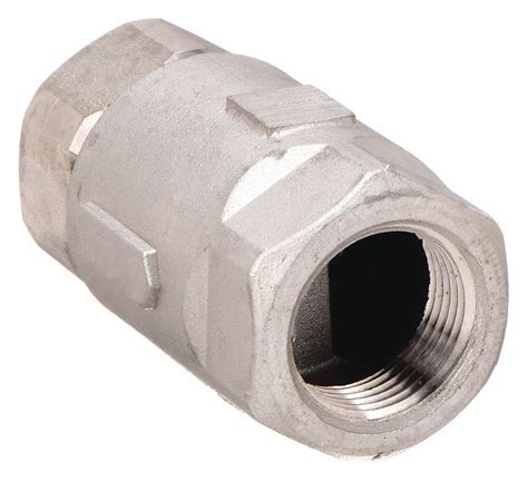 Apollo Check Valve In Single Inline Ball Cone Stainless Steel