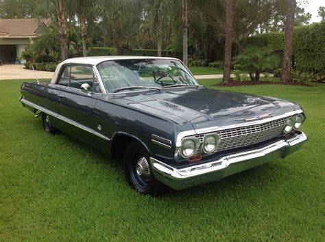 1963 Impala Sport Coupe Monaco Blue 409