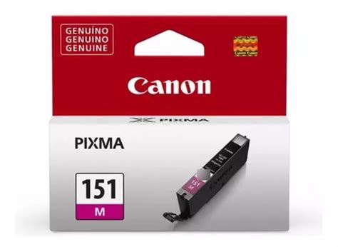 Cartucho Tinta Canon Cli 151 Magenta Original Factura Cuotas sin interés