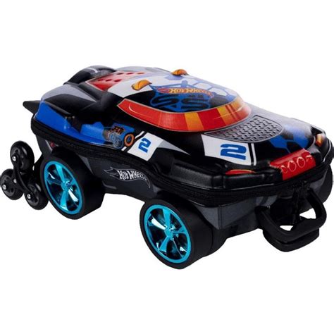 Mochila De Rodinha D Maxtoy Hot Wheels Terrain Storn Preto Shopee Brasil