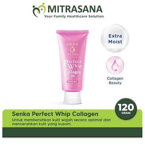 Jual Senka Perfect Whip Collagen In G Shopee Indonesia