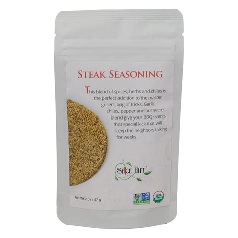 Organic Steak Seasoning | Ultimate Beef Cooking Spice – The Spice Hut