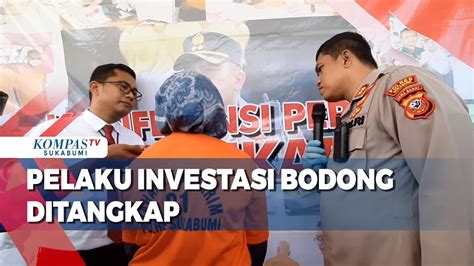 Pelaku Investasi Bodong Ditangkap Satreskrim Polres Sukabumi Youtube