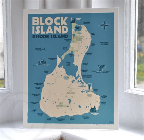 Printable Block Island Map