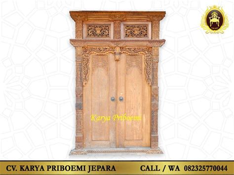 gebyok jati jepara harga murah karya furniture jepara