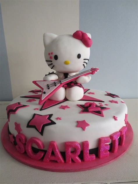 Hello Kitty Rockstar Cake Artofit