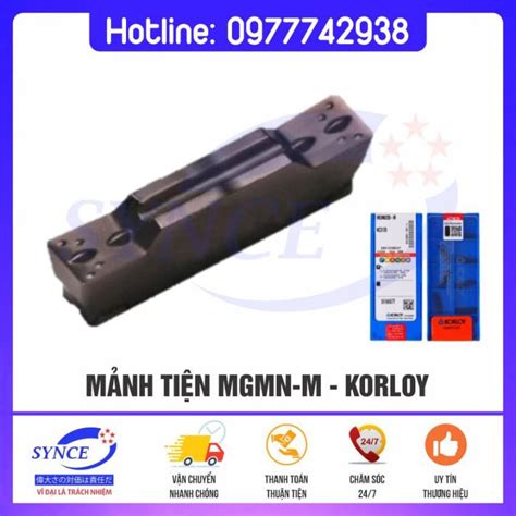 Mảnh Tiện MGMN M Korloy Mảnh Tiện Cắt Rãnh