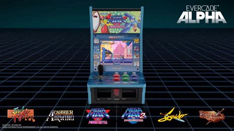 Découvrez Evercade Alpha la première borne d arcade bartop compatible