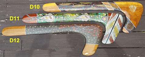 Hunting Boomerangs Collectible Wooden Hunting Boomerangs Aboriginal