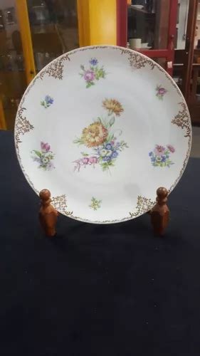 Antigo Prato De Bolo Em Porcelana Kpm Krister Germany MercadoLivre