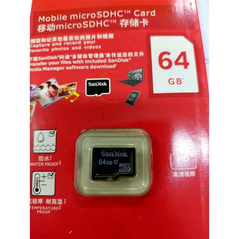 Sandisk Microsdhc Gb Gb Shopee Thailand