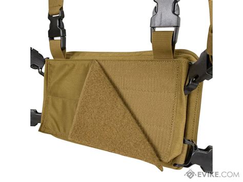 Condor Tactical Stowaway Chest Rig Color Coyote Brown Tactical Gear