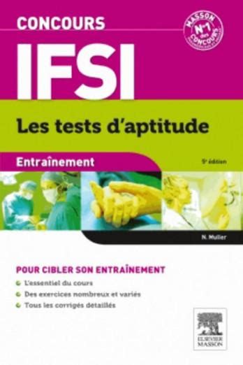 Concours IFSI les tests d aptitude entraînement 5ème édition