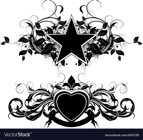 Set of ornamental elements Royalty Free Vector Image