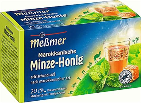 Meßmer Country Tea Moroccan Mint Honey 20 tea bags – Brands of Germany