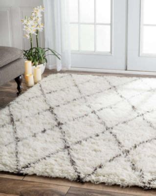 Black and white shag rug – Artofit