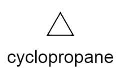 Draw The Structure Of The Molecule Cyclopropane Homework Study