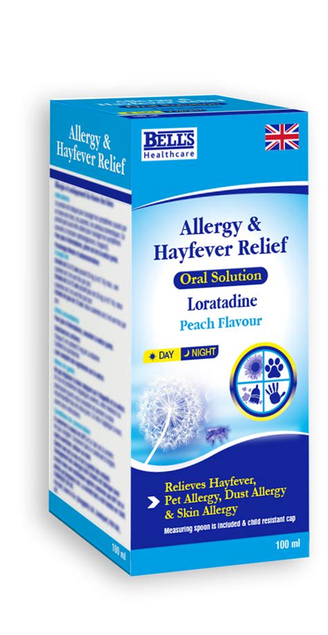 Allergy Hayfever Relief Loratadine 100ml