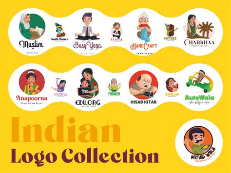 Indian Logo Collection by Creative Hatti on Dribbble
